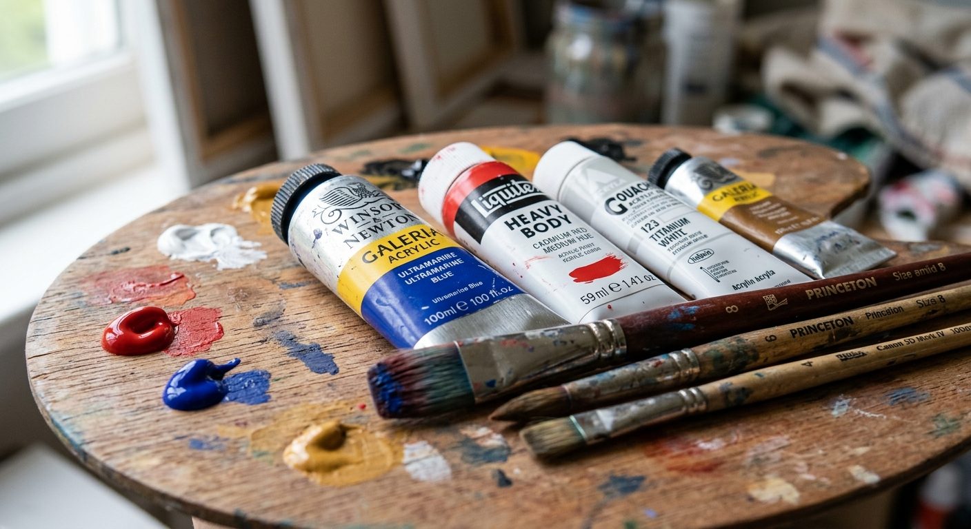 Acrylmaling for begyndere: Sådan starter du