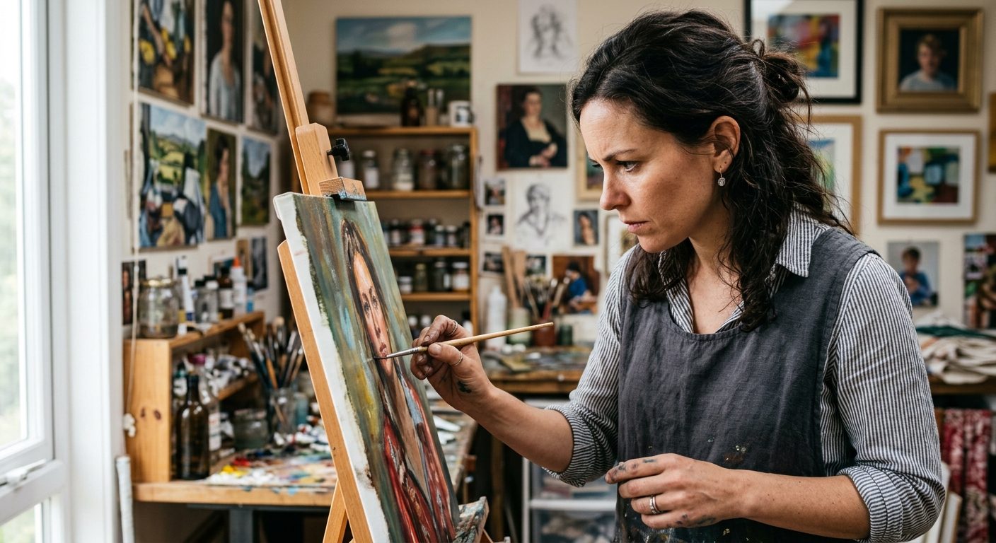 Møt kunstneren bag værket: Interview og inspiration